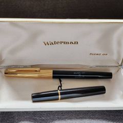 Vintage 1960s Waterman Flash 18K Gold M Nib Fountain Pen - New Old Stock (Unused)