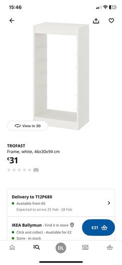 Trofast Toy Storage