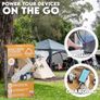 Camping Electric Hook Up Cable Extension Lead - 4 Gang Camping Cable Plug Power Hookup Sockets, Perfect Accessory For Caravan, Tent & Motorhome Mains Camping Power Lead EHU Cable (5M) Image 5