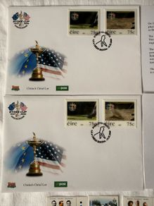 Ryder cup 2006 First Day cover lenticular stamp collection- mint condition