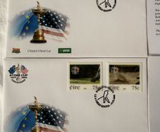 Ryder cup 2006 First Day cover lenticular stamp collection- mint condition