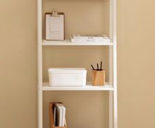 Pair of stylish Sklum book shelves