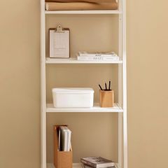 Pair of stylish Sklum book shelves
