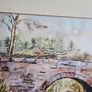 "Bridge at Laragh" Watercolour by Michael Walsh - Signed and dated Image 7