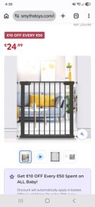 Baby stair gate