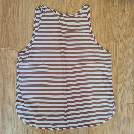 Cotton striped top