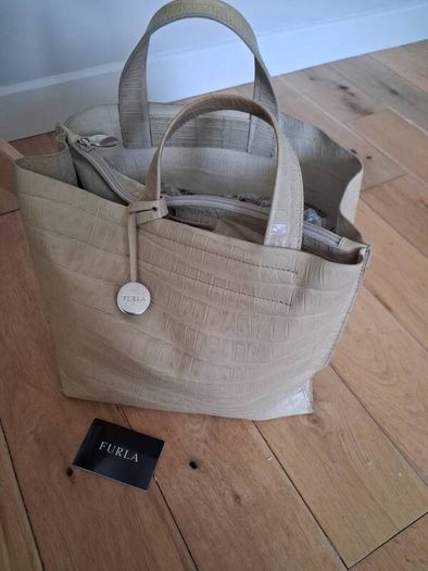 Beautiful Furla Soft Leather Bag