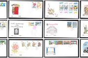 Collection 1990 Ireland Commemorative Stamps An Post First Day Cover (FDC). Collection of 12 covers