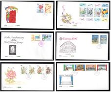 Collection 1990 Ireland Commemorative Stamps An Post First Day Cover (FDC). Collection of 12 covers