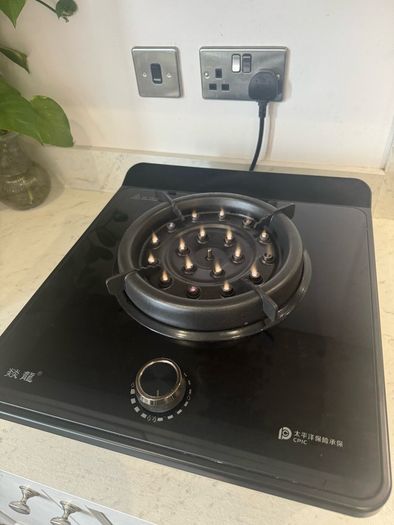 Electric Stove with Gas Like Flames