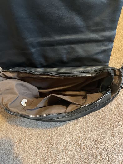 Black handbag