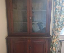Mahogany bookcase