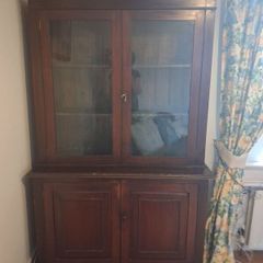 Mahogany bookcase