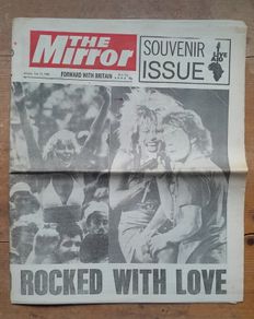 Daily Mirror - July 15th 1985 - Live Aid Souvenir Issue