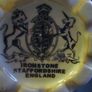 PAIR of Pretty Victoria Ironstone Staffordshire Jugs Wild Roses/Flower ENGLAND Image 3