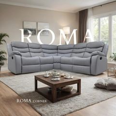 Sorrento Roma Corner Leather Recliner Sofa