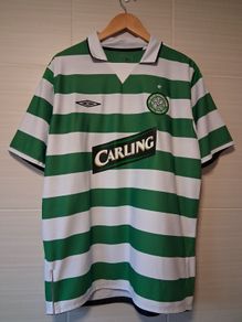 Celtic Jersey. Official Umbro Mens Home Jersey From Season 2004/2005. Authentic Original From The Time. Collect In Dublin Or Receive Via Post.