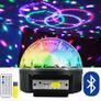 New Bluetooth Speaker Crystal RGB Disco LED Light Image 6