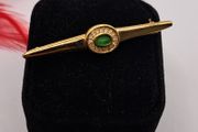 Christian dior oval pin