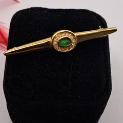 Christian dior oval pin