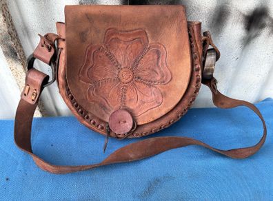 Embossed Floral Western bag