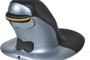 Penguin Medium Ambidextrous Laser Wireless Vertical Mouse (Very Little Use)