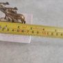 SET OF 2 Vintage Deer Ornament Cute Deer Figurines ON MARBLE PLINTE. Image 2