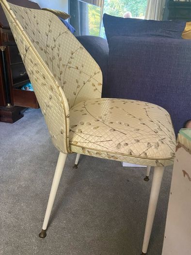 1960s vintage bedroom set locker and chair