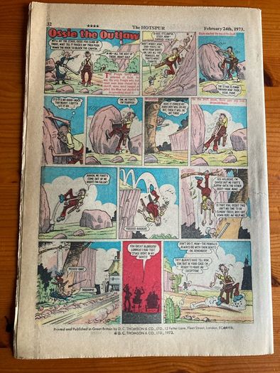 Comics: 'The Hotspur' 1973 (17 numbers)