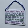 Hang Ups - Bathroom/ Kitchen Rules, Kiss Laugh Dream Image 3