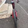 Kids red mountain bike Image 5