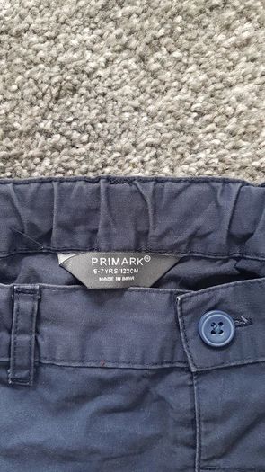 Navy shorts boy 6/7 years old