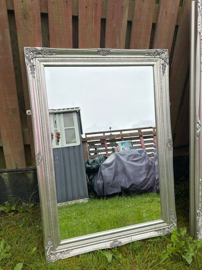 Large wall mirror