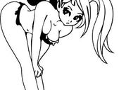 car/bike hot fairy bumper sticker