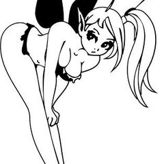 car/bike hot fairy bumper sticker