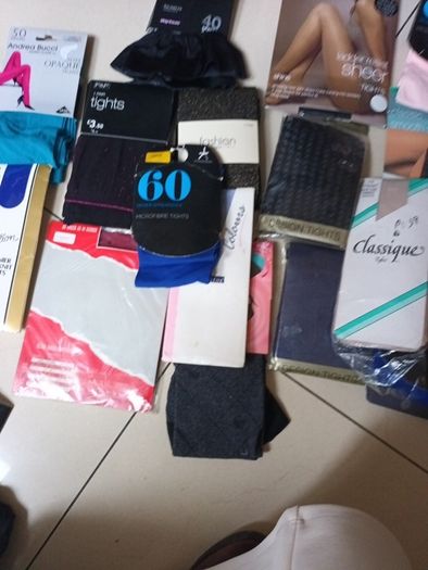 Selection  Of    Tights.  S - One -Size  Medium, Large  & Small.  B.N.W.T