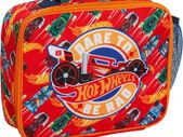 Lunch Bag for Kids Cars Lunch Box School Travel Insulated Lunchbag with Drinks Holder