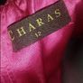 Charas designer chiffon midi pink dress size UK12 EUR40 Image 4