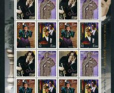 2000 Ireland Death Centenary of Oscar Wilde Commemorative Stamp Sheetlet Mint Never Hinged (MNH)