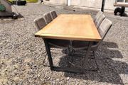 dining table and 6 chairs