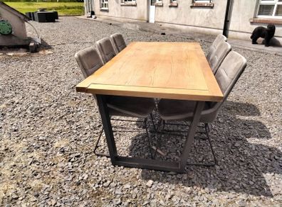 dining table and 6 chairs