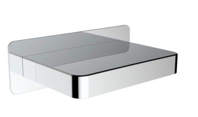 Chrome Wall Mounted Bath Mixer Tap