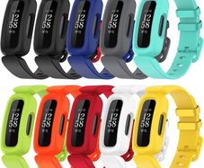 Straps Compatible with Fitbit Ace 3 for Kids, Soft Silicone Waterproof Bracelet Accessories Sports Watch Strap Replacement for Fitbit Inspire 2/Ace 3