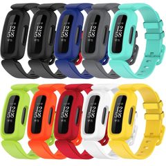 Straps Compatible with Fitbit Ace 3 for Kids, Soft Silicone Waterproof Bracelet Accessories Sports Watch Strap Replacement for Fitbit Inspire 2/Ace 3