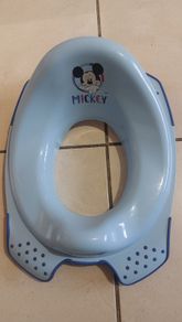 Child toilet seat, mickey mouse,  blue,
