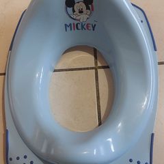 Child toilet seat, mickey mouse,  blue,