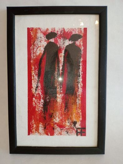 Framed Oil on Canvas painting