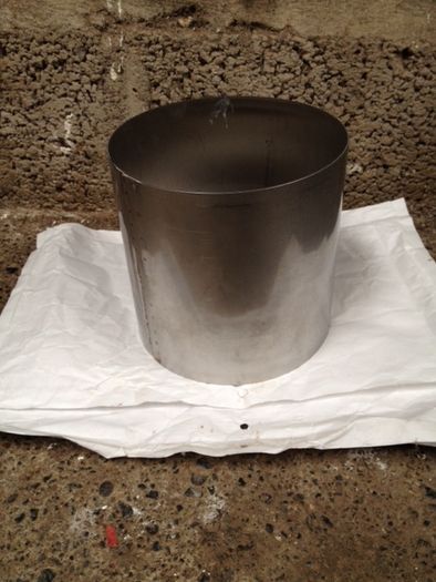 Stove Pipe Joiner 6 Inch Single Wall.