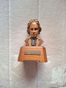 Vintage Reuge Beethoven Wooden Music Box Working