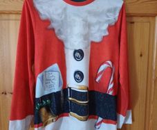 Age 9-10 Santa Top